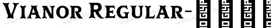 Vianor Regular字体转换